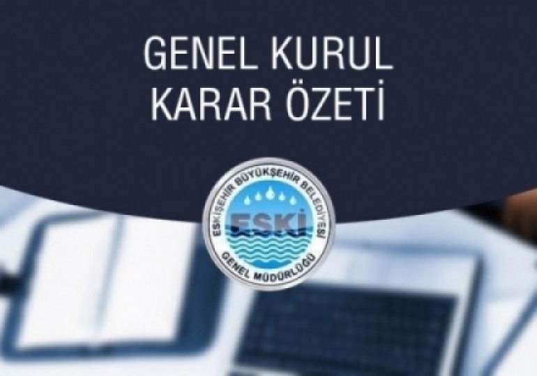 Genel Kurul Karar zeti
