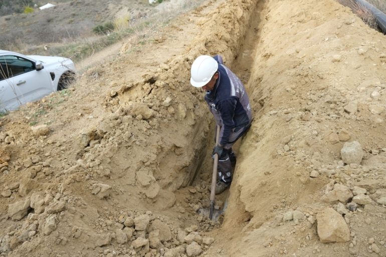 MİHALGAZİ'YE YENİ İÇME SUYU BASMA HATTI