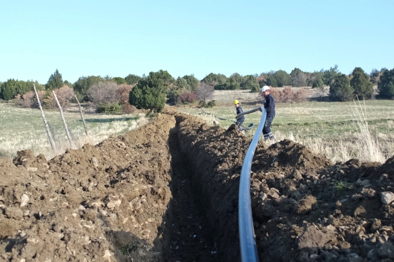 NARLI'YA YENİ SU KAYNAĞI VE İÇME SUYU HATTI
