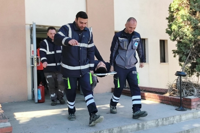 ESKİ'DE AFET ve ACİL DURUM EĞİTİMİ