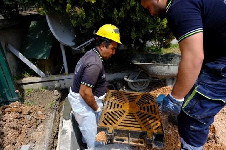 AÇIKALIN SOKAK'TA ALTYAPI ÇALIŞMASI TAMAMLANDI