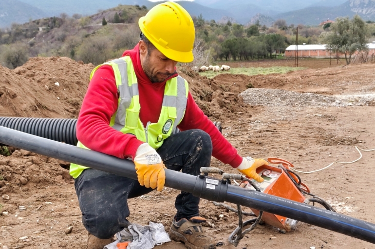 ÖRNEK KÖY İÇİN DEV ALTYAPI YATIRIMI TAMAMLANDI