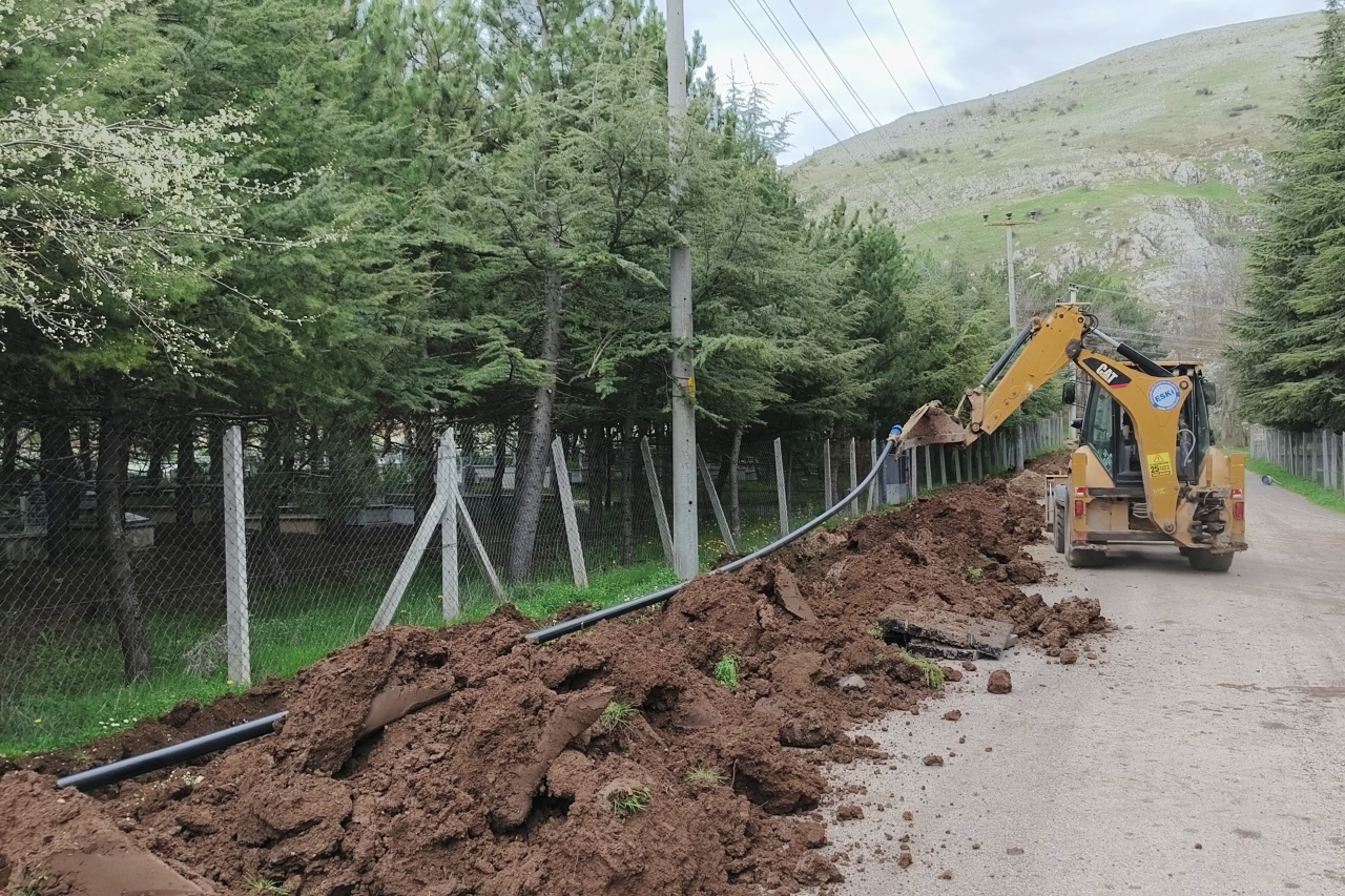 İNÖNÜ'DE İÇME SUYU ALTYAPISINA GÜÇLÜ YATIRIM
