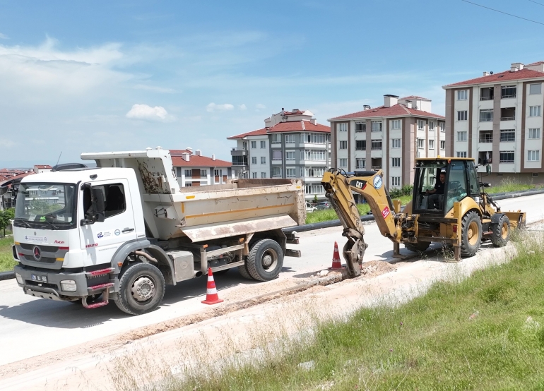 YERLEŞİM ALANLARININ ALTYAPI KAPASİTESİ GÜÇLENDİRİLİYOR