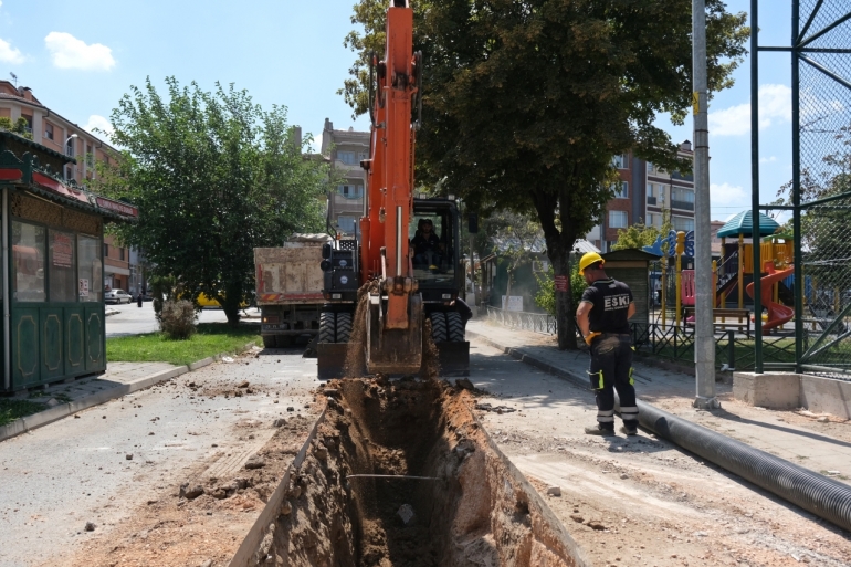 YENİ KANALİZASYON HATLARI TAMAMLANDI